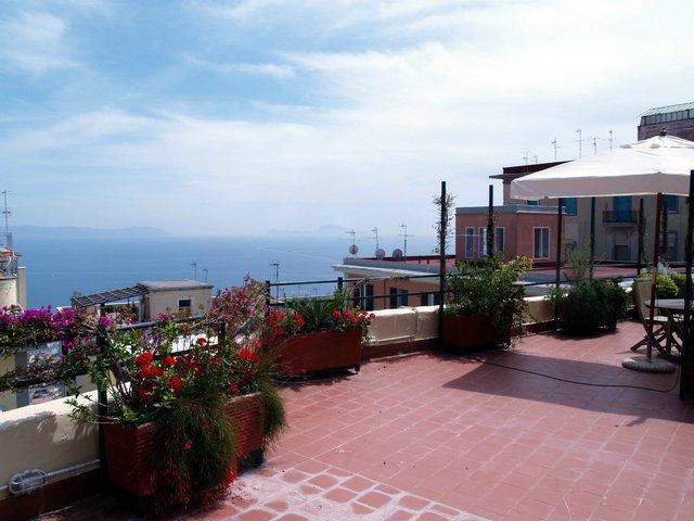 Una terrazza sul golfo Napoli Camera foto