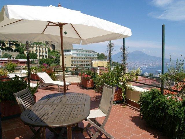 Una terrazza sul golfo Napoli Camera foto